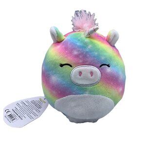 Squishmallow Shantira Unicorn Flips to Prim 5" Flipamallow Plush Stuffed Animal